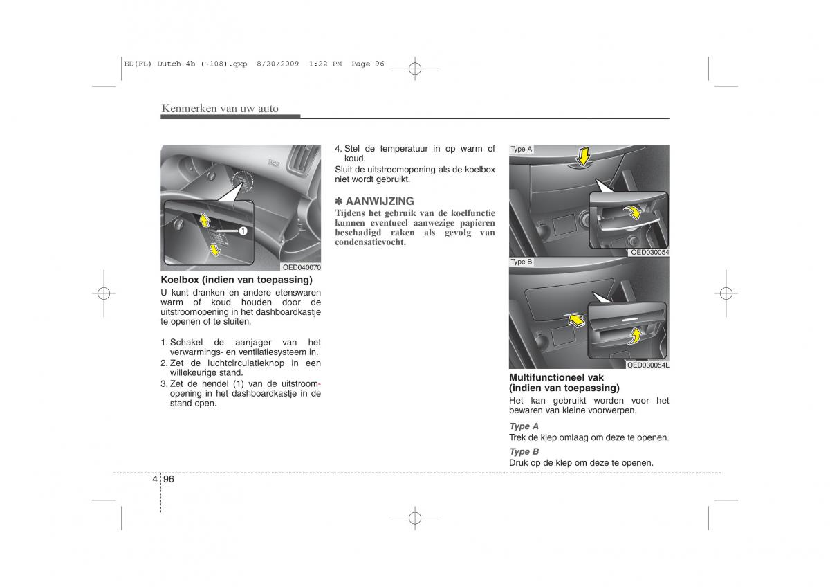 Kia Ceed I 1 handleiding / page 174