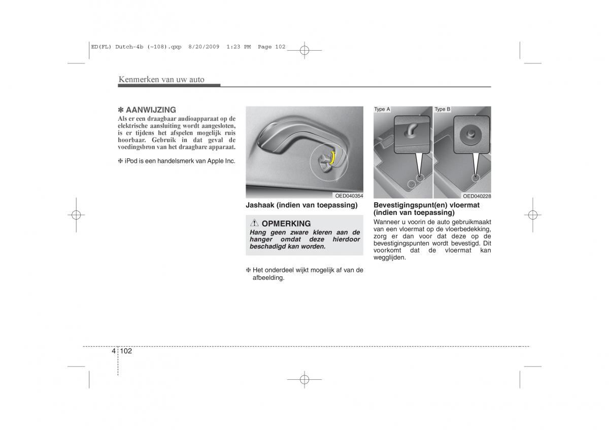 Kia Ceed I 1 handleiding / page 180