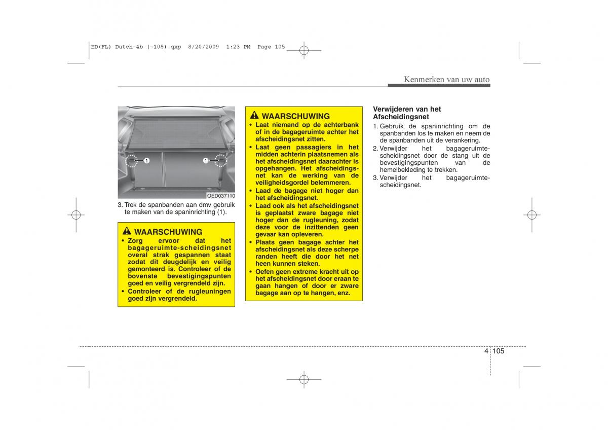 Kia Ceed I 1 handleiding / page 183