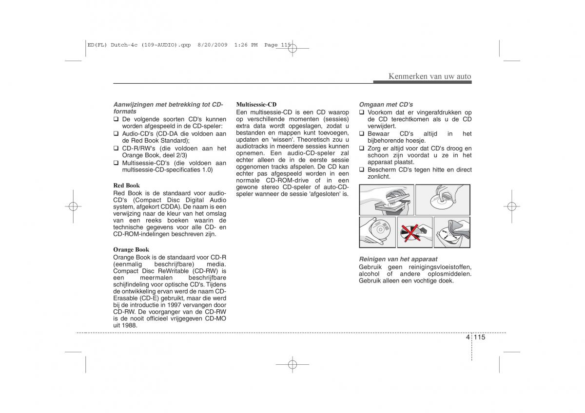 Kia Ceed I 1 handleiding / page 193