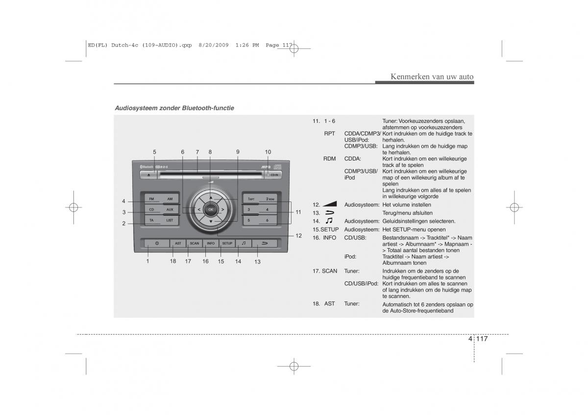 Kia Ceed I 1 handleiding / page 195