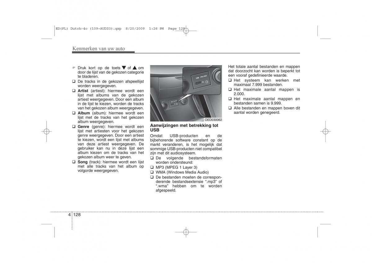 Kia Ceed I 1 handleiding / page 206