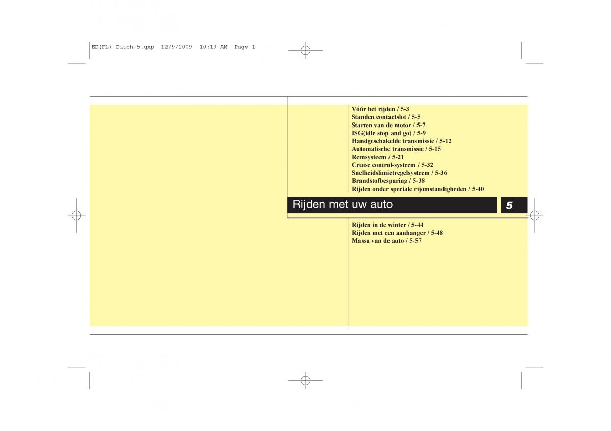 Kia Ceed I 1 handleiding / page 221