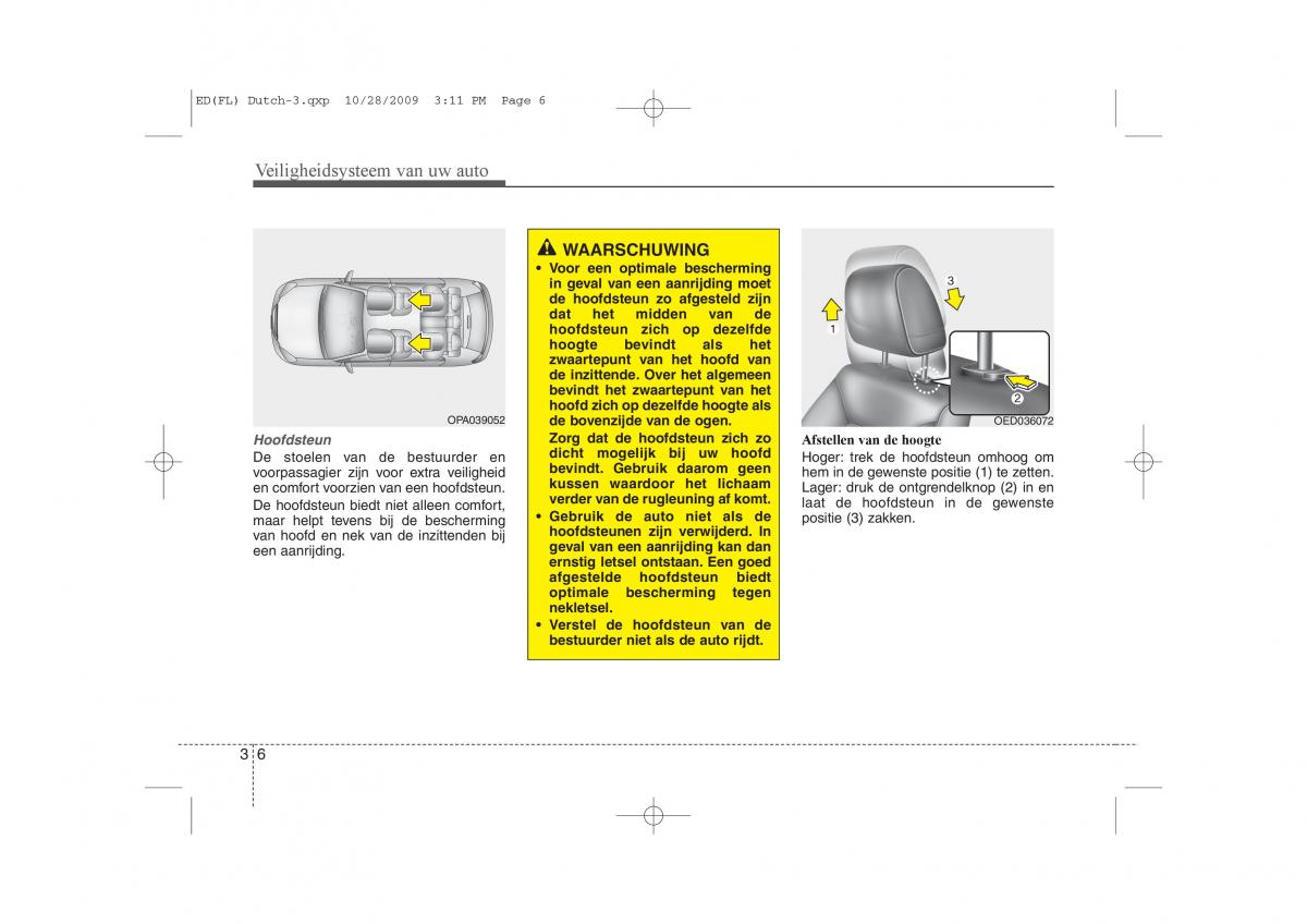 Kia Ceed I 1 handleiding / page 23