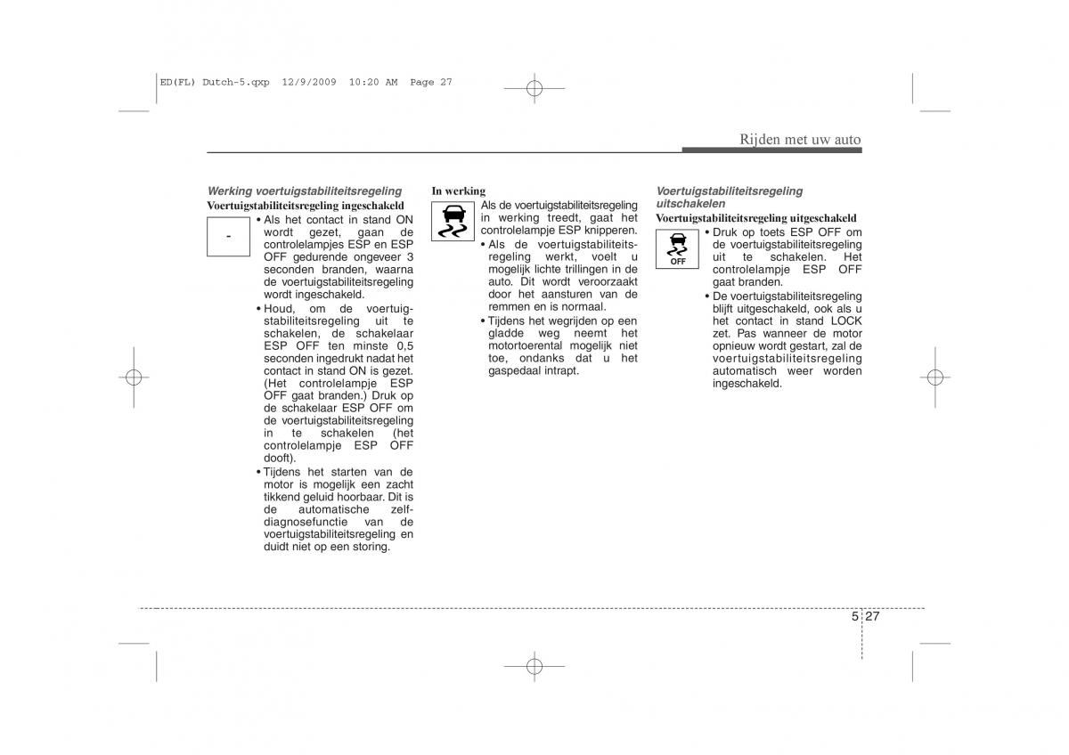 Kia Ceed I 1 handleiding / page 247