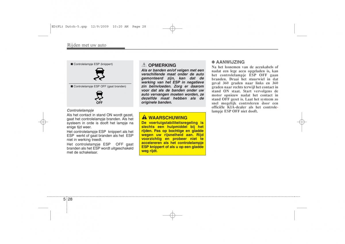 Kia Ceed I 1 handleiding / page 248