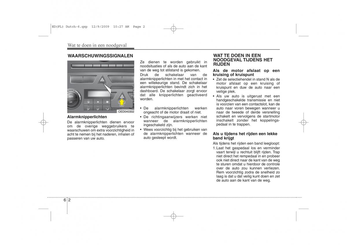 Kia Ceed I 1 handleiding / page 279