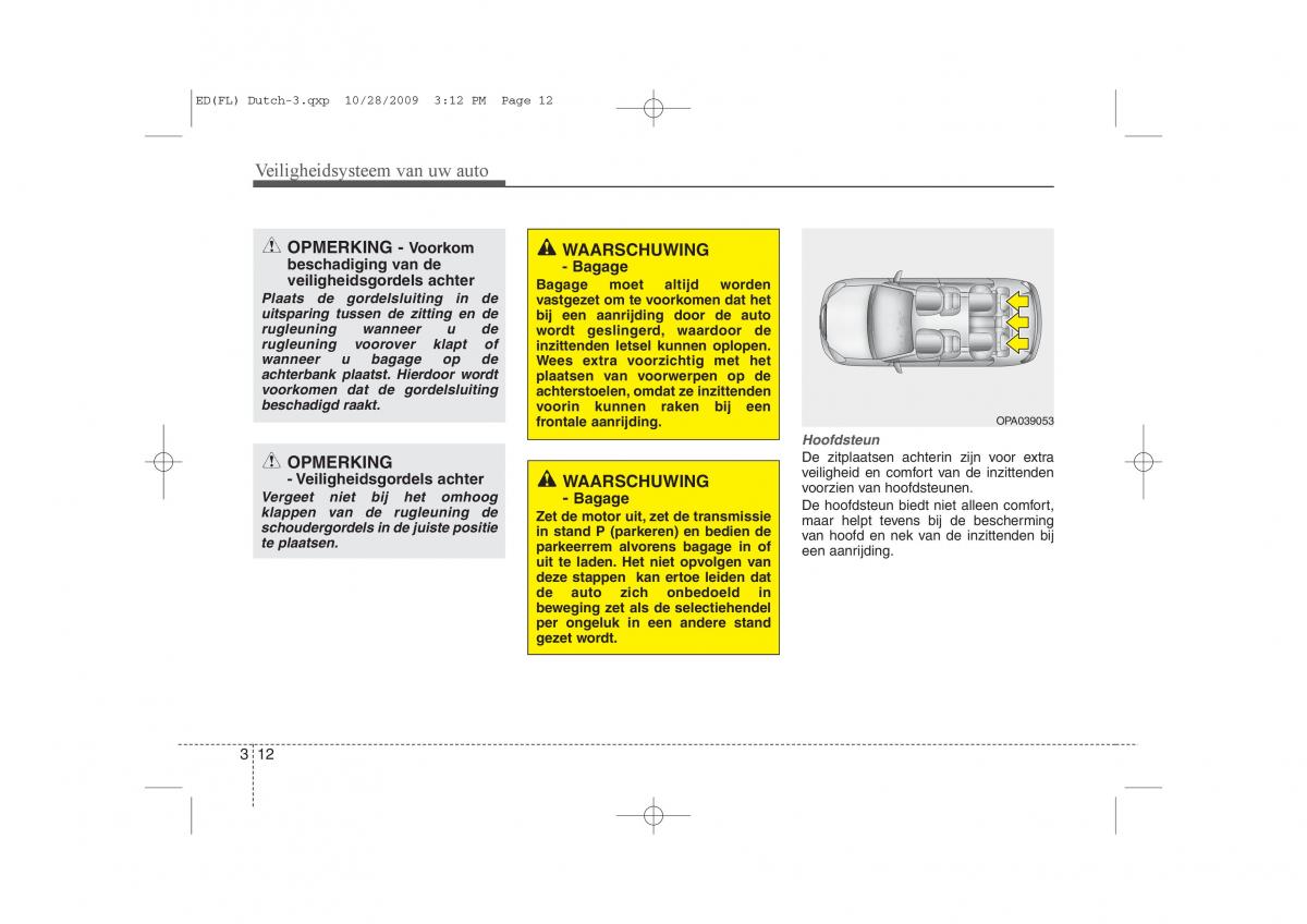 Kia Ceed I 1 handleiding / page 29