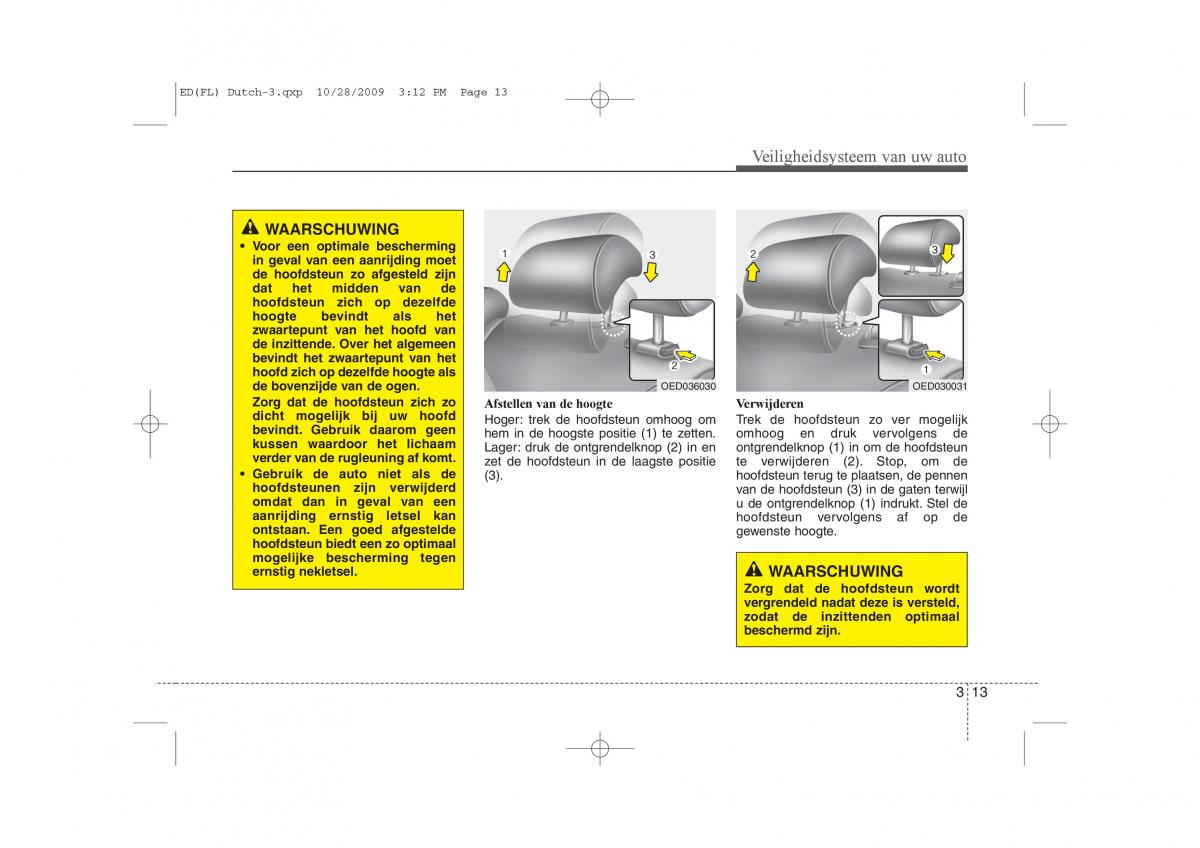 Kia Ceed I 1 handleiding / page 30