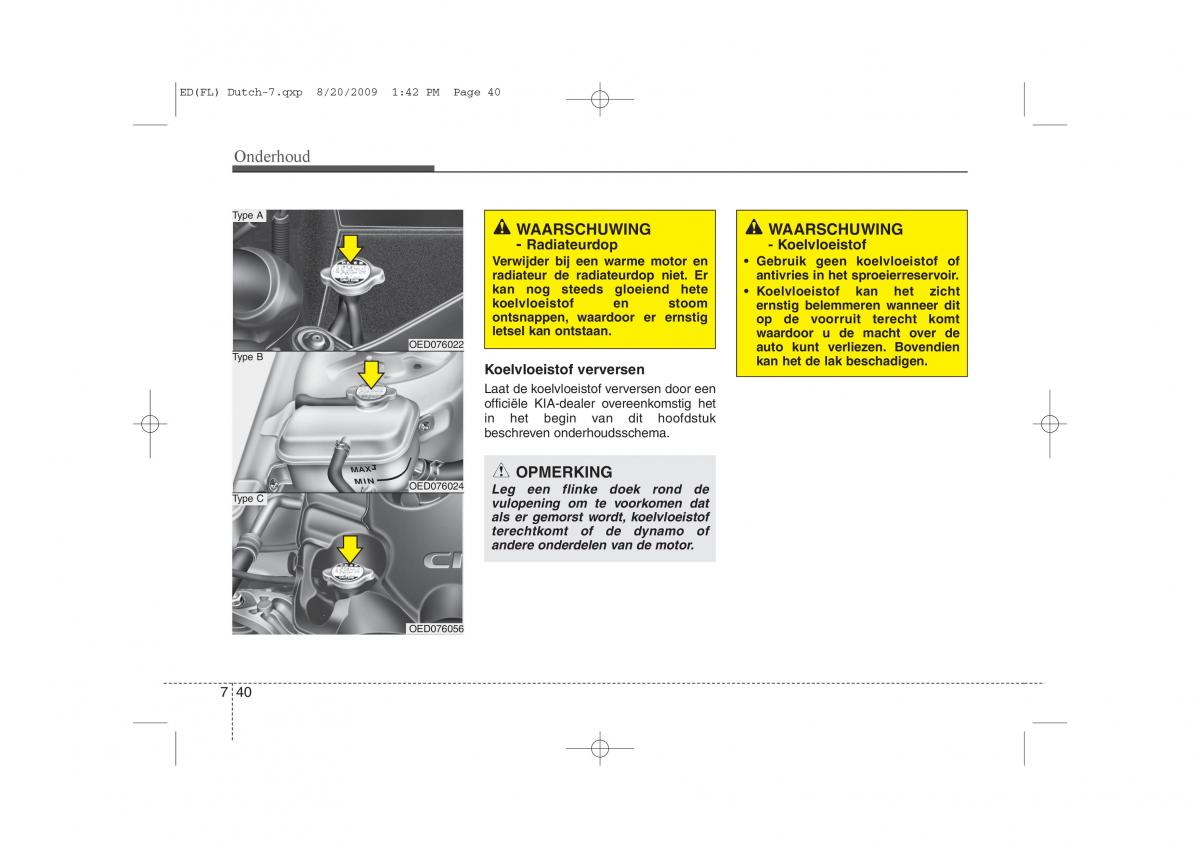 Kia Ceed I 1 handleiding / page 342