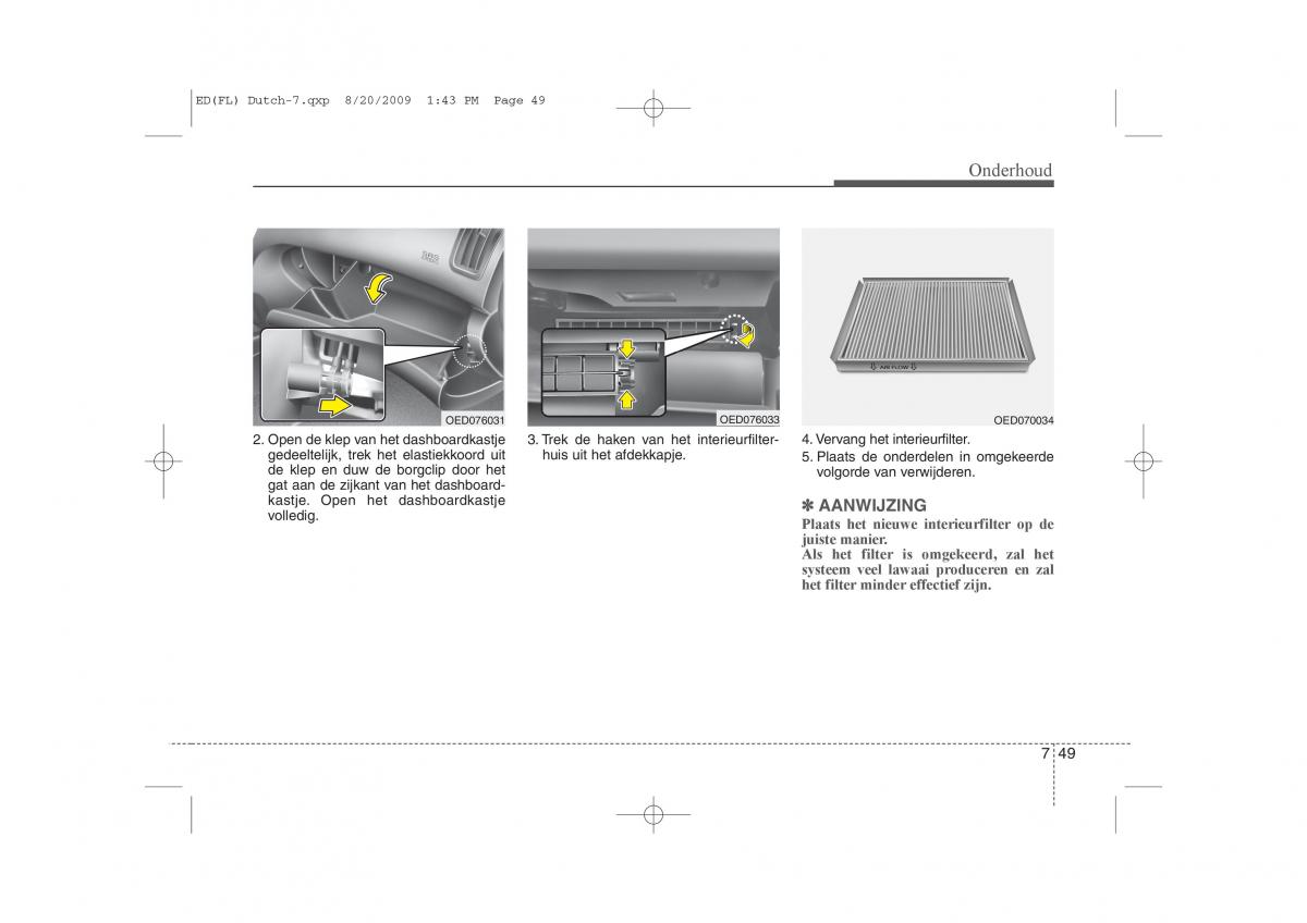 Kia Ceed I 1 handleiding / page 351