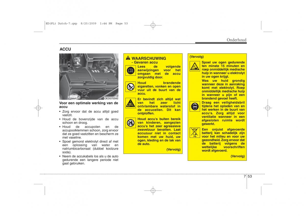 Kia Ceed I 1 handleiding / page 355