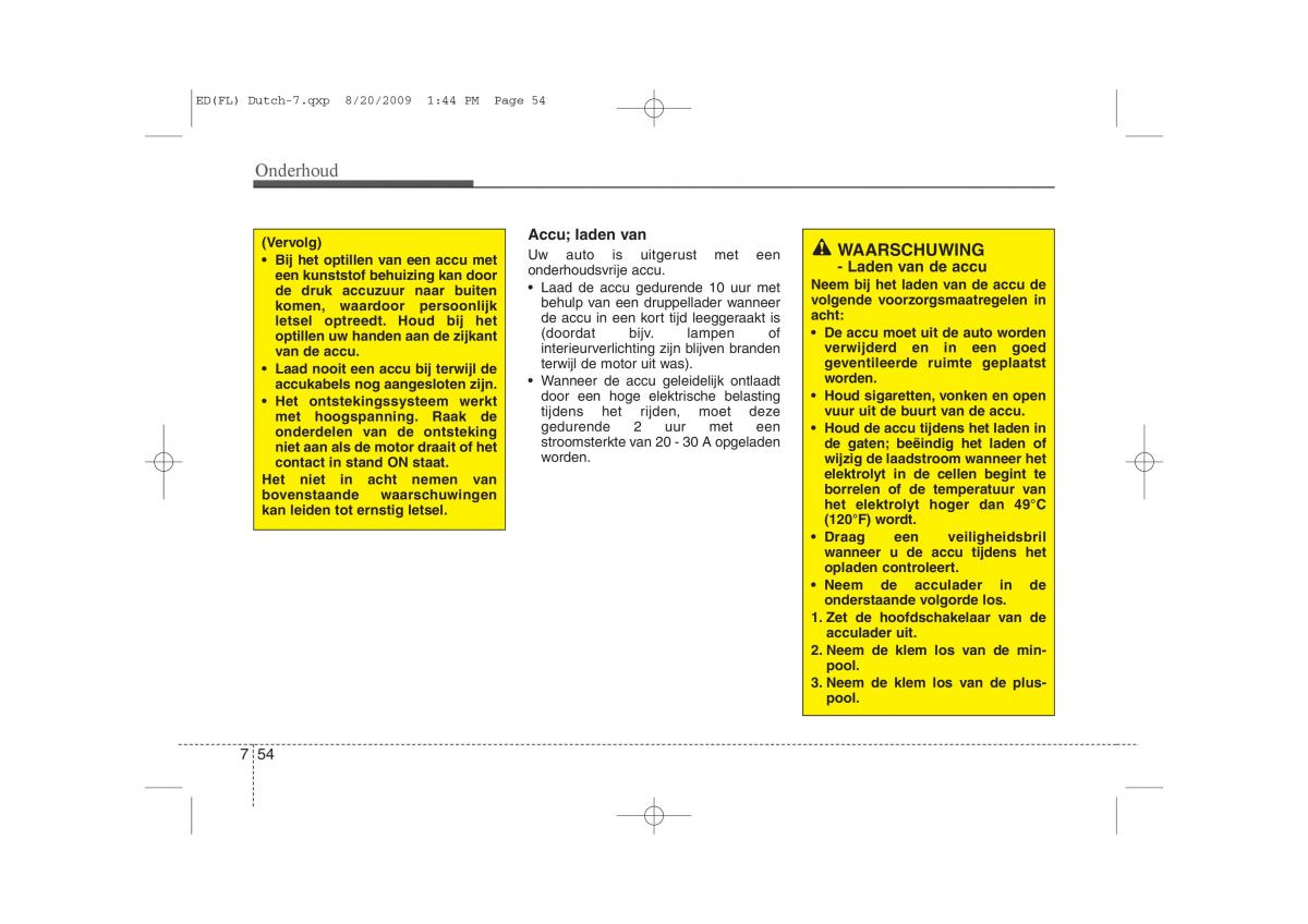 Kia Ceed I 1 handleiding / page 356