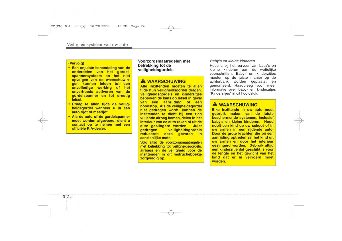 Kia Ceed I 1 handleiding / page 41