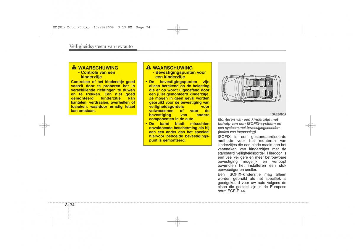 Kia Ceed I 1 handleiding / page 51