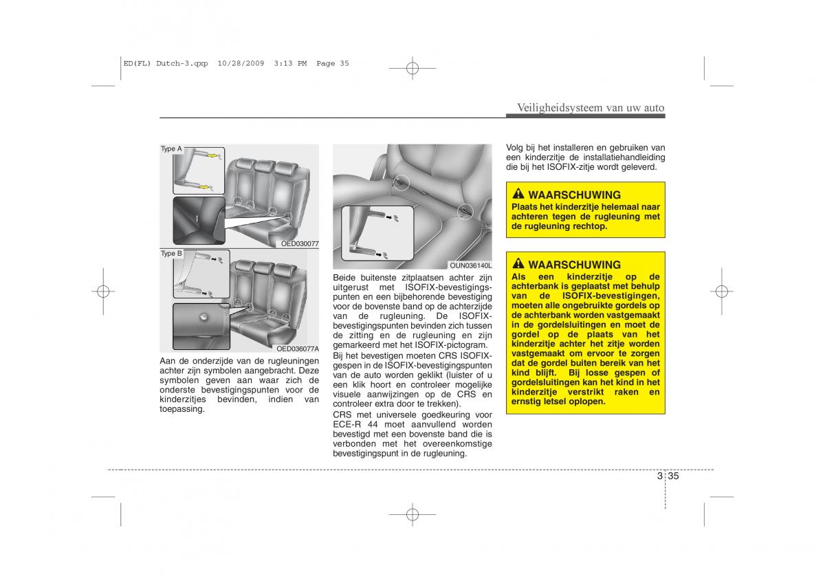 Kia Ceed I 1 handleiding / page 52