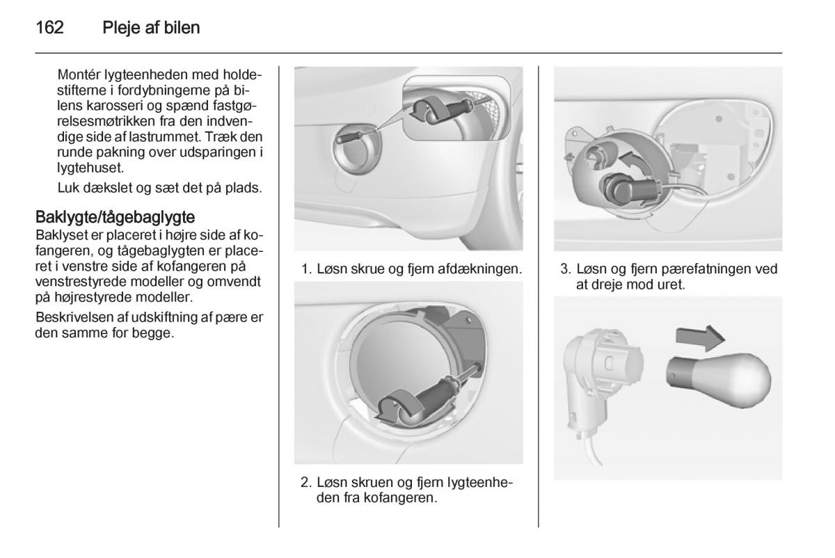 Opel Adam Bilens instruktionsbog / page 164