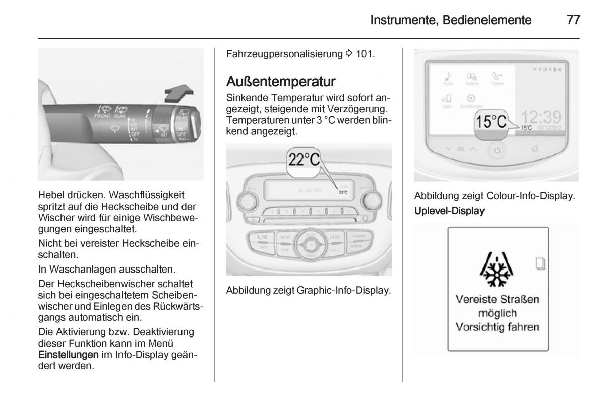 Opel Adam Handbuch / page 79