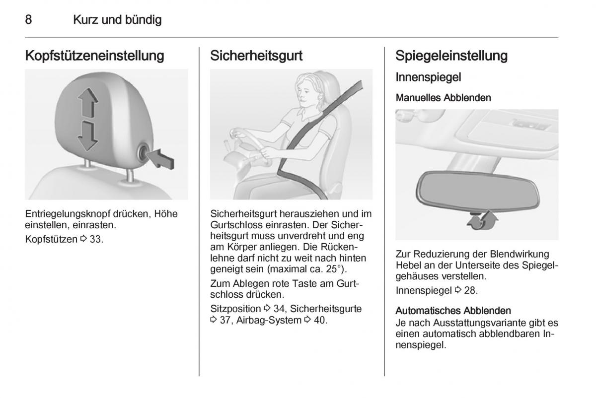 Opel Adam Handbuch / page 10