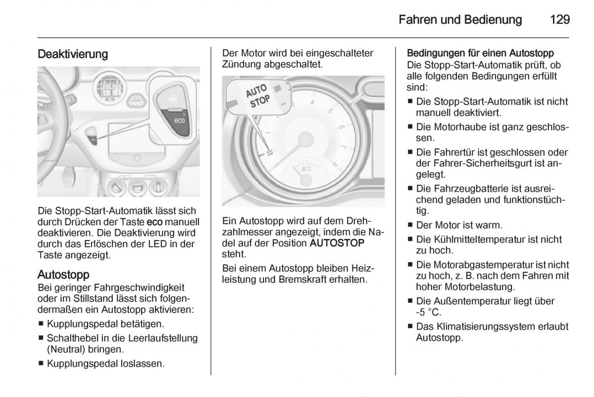 Opel Adam Handbuch / page 131