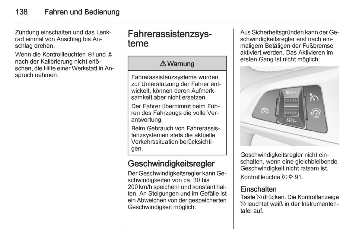 Opel Adam Handbuch / page 140