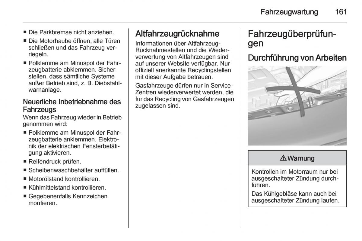 Opel Adam Handbuch / page 163