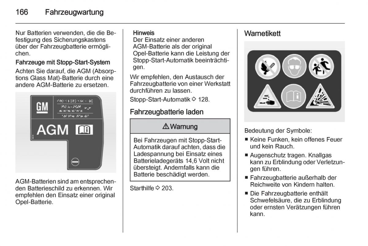 Opel Adam Handbuch / page 168