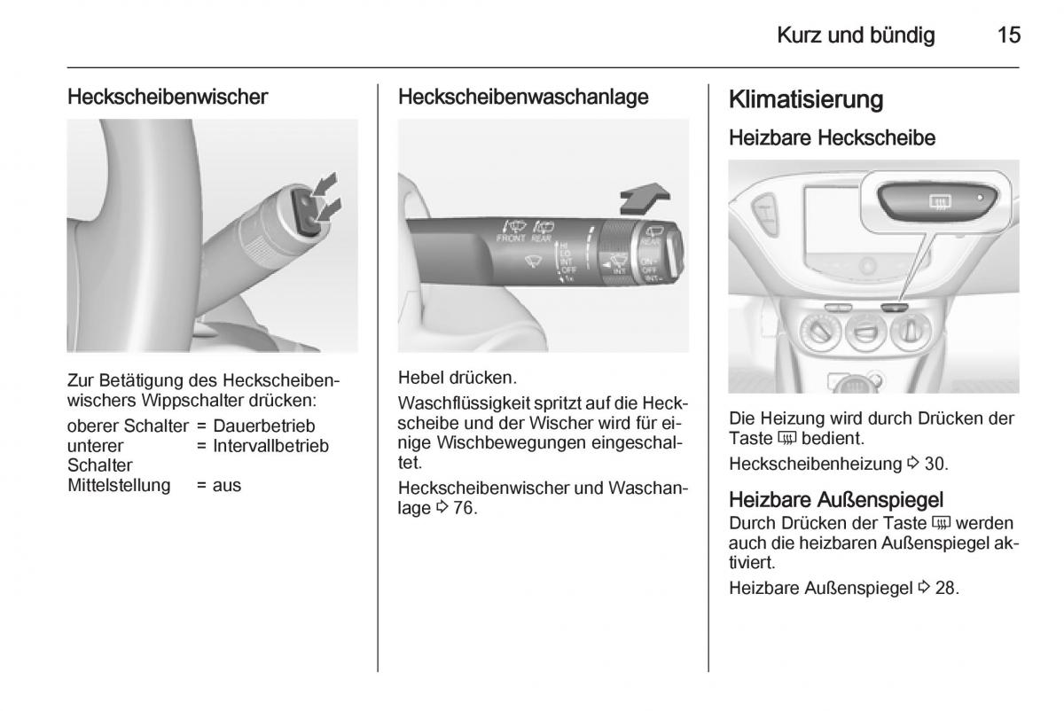 Opel Adam Handbuch / page 17