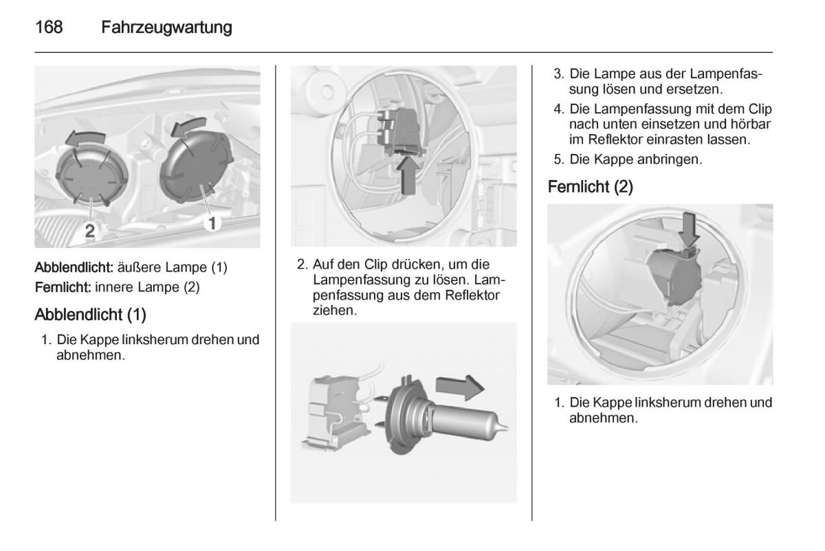 Opel Adam Handbuch / page 170