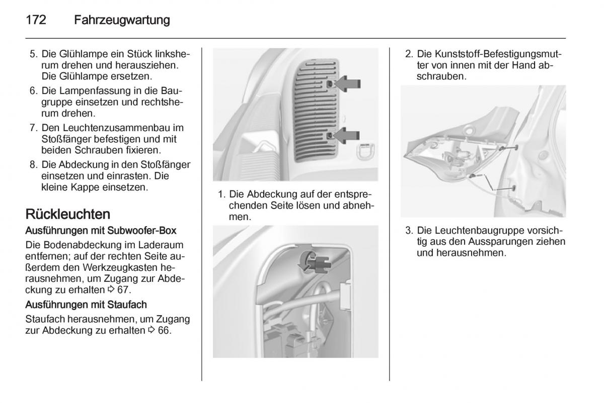 Opel Adam Handbuch / page 174