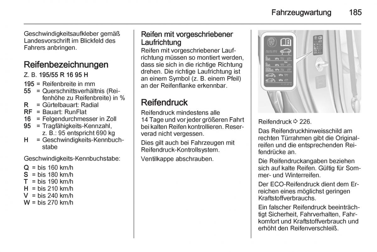 Opel Adam Handbuch / page 187