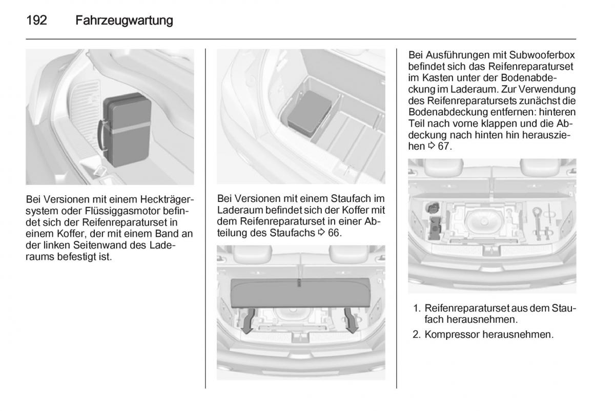 Opel Adam Handbuch / page 194