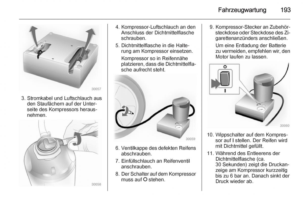 Opel Adam Handbuch / page 195