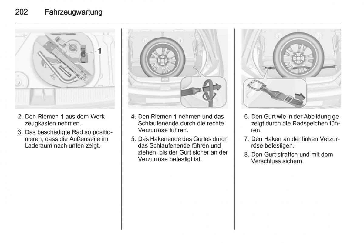 Opel Adam Handbuch / page 204