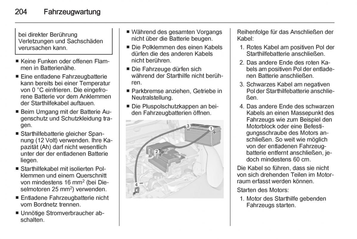 Opel Adam Handbuch / page 206