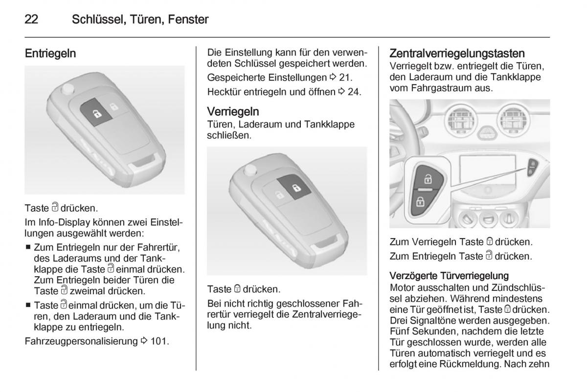 Opel Adam Handbuch / page 24