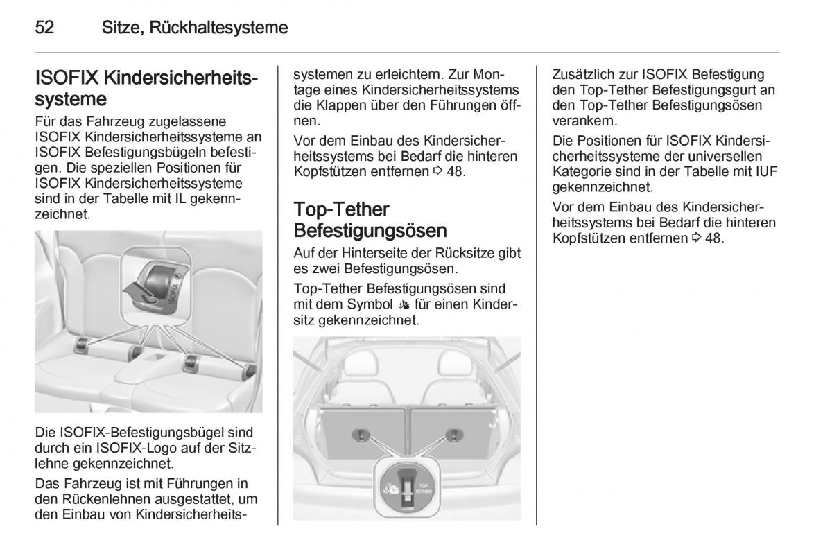 Opel Adam Handbuch / page 54