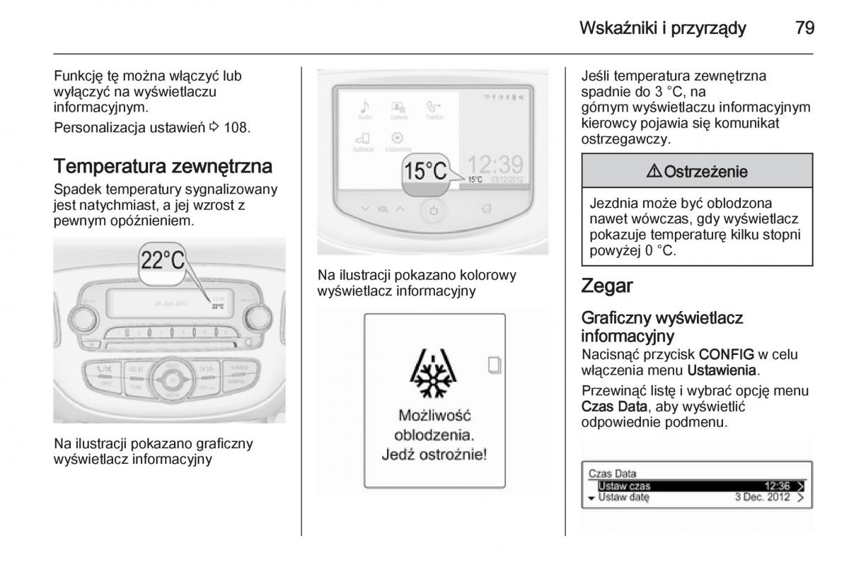 Opel Adam instrukcja obslugi / page 81