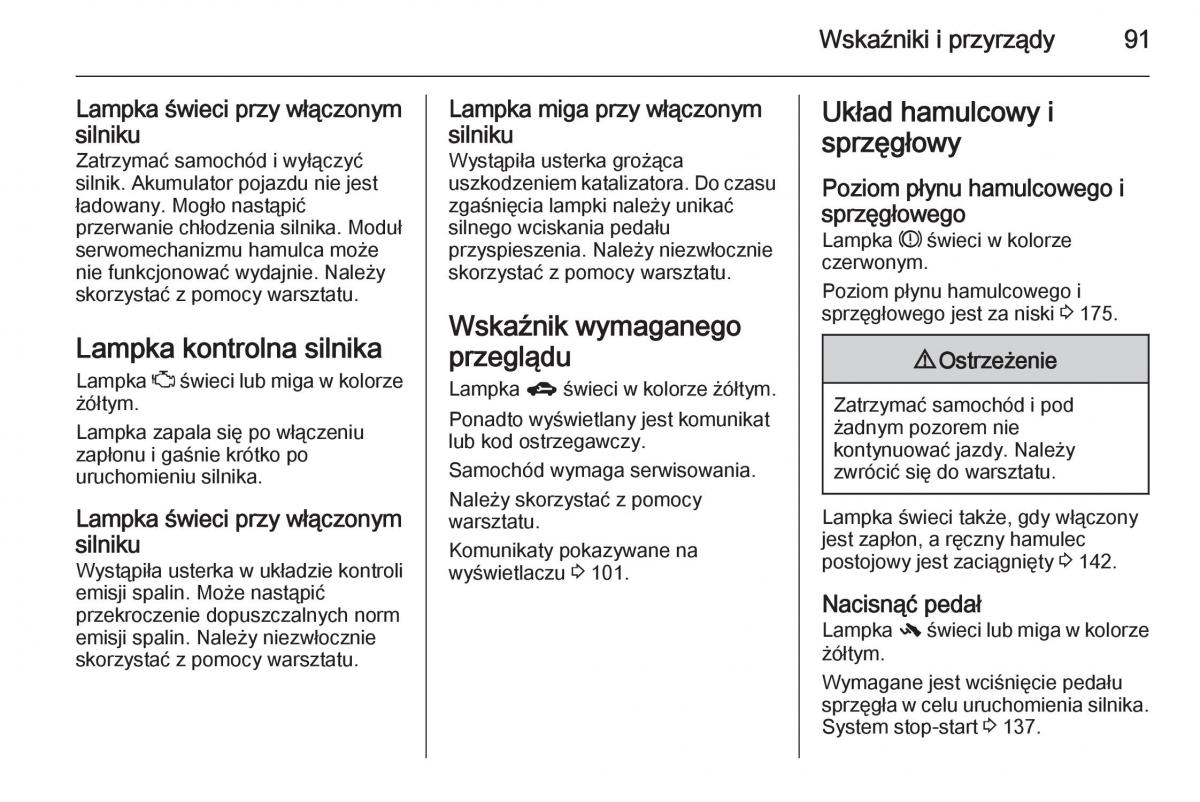 Opel Adam instrukcja obslugi / page 93