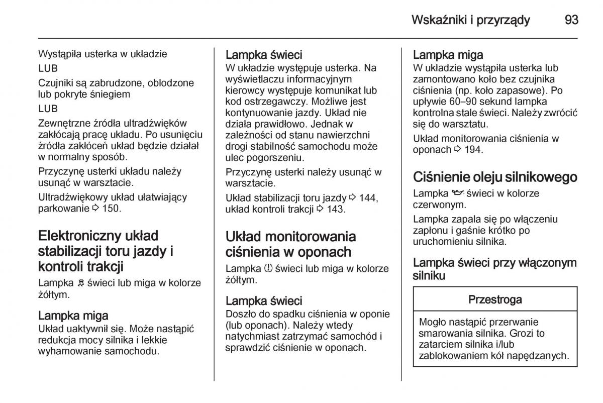 Opel Adam instrukcja obslugi / page 95