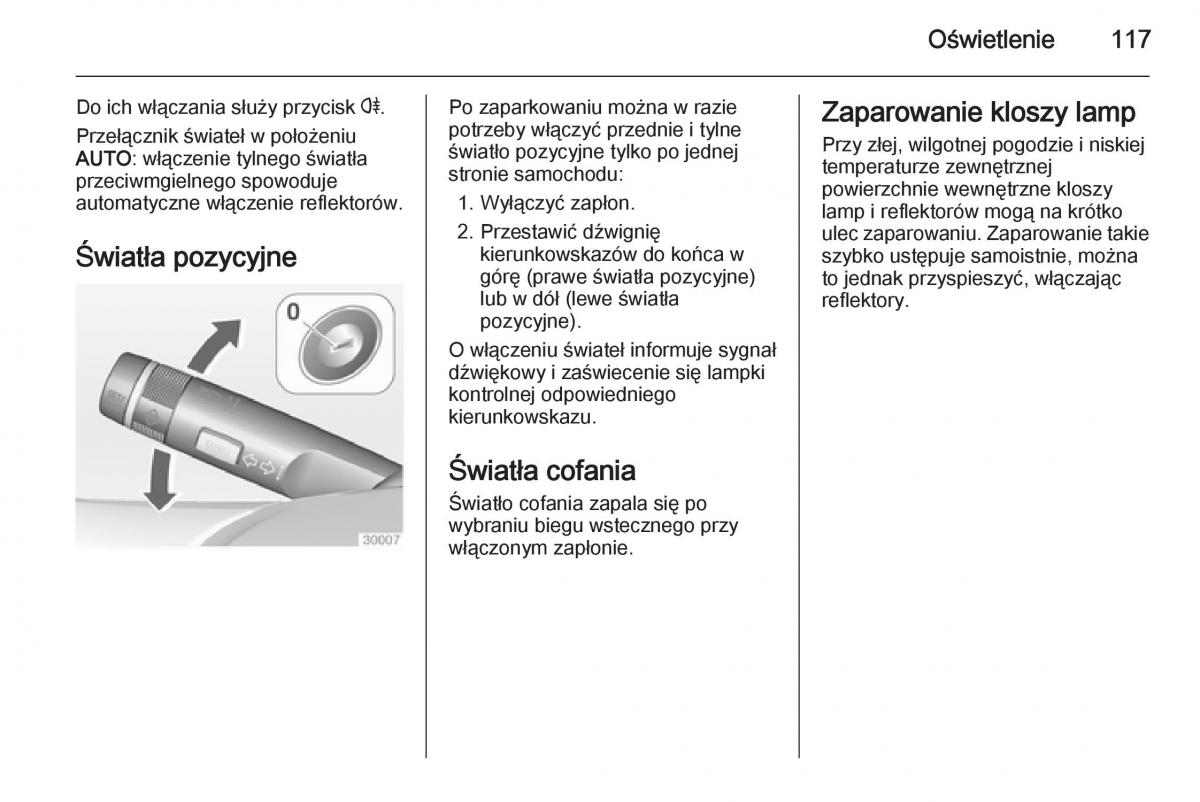 Opel Adam instrukcja obslugi / page 119