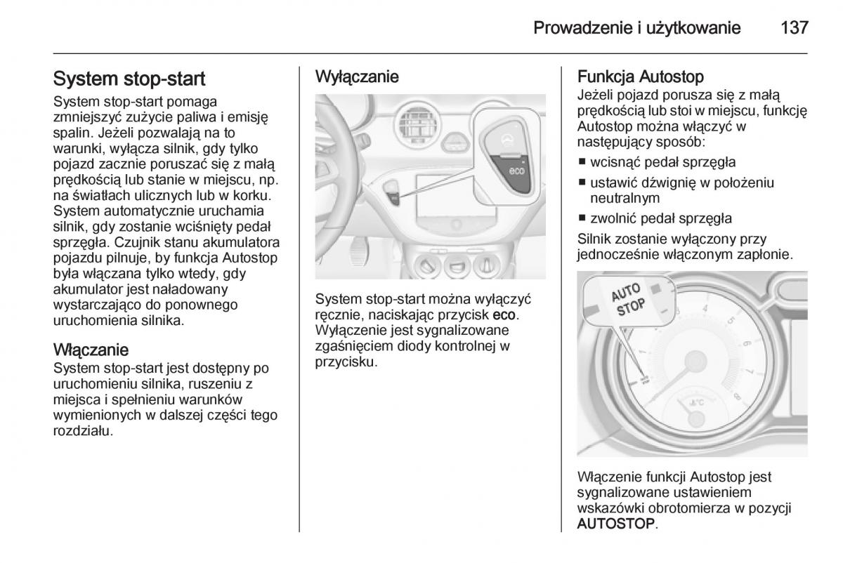 Opel Adam instrukcja obslugi / page 139