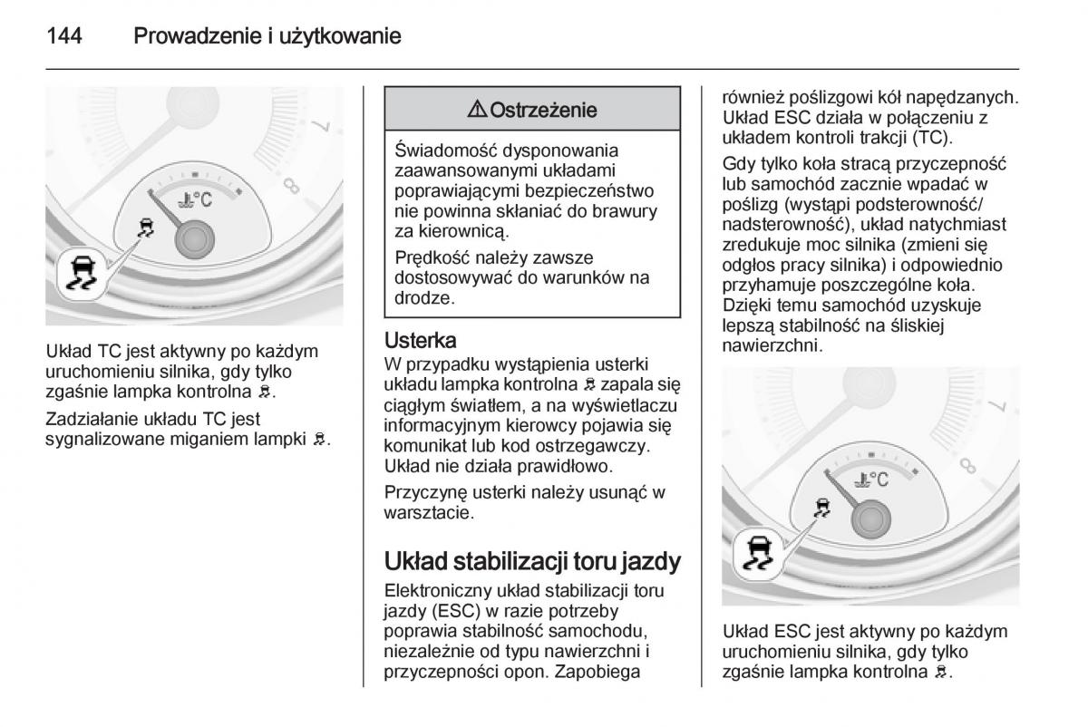 Opel Adam instrukcja obslugi / page 146