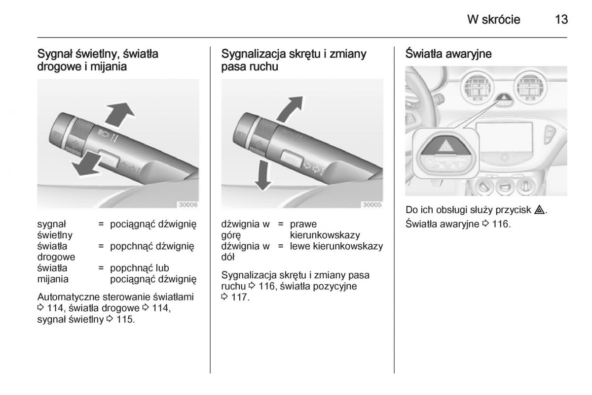 Opel Adam instrukcja obslugi / page 15