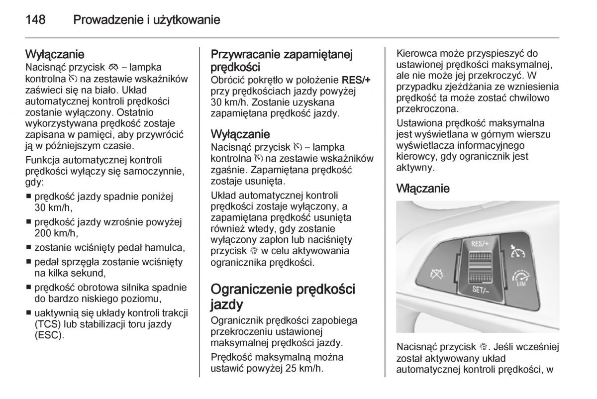 Opel Adam instrukcja obslugi / page 150