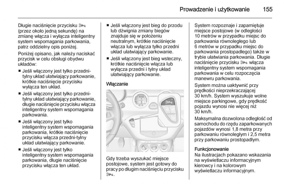 Opel Adam instrukcja obslugi / page 157