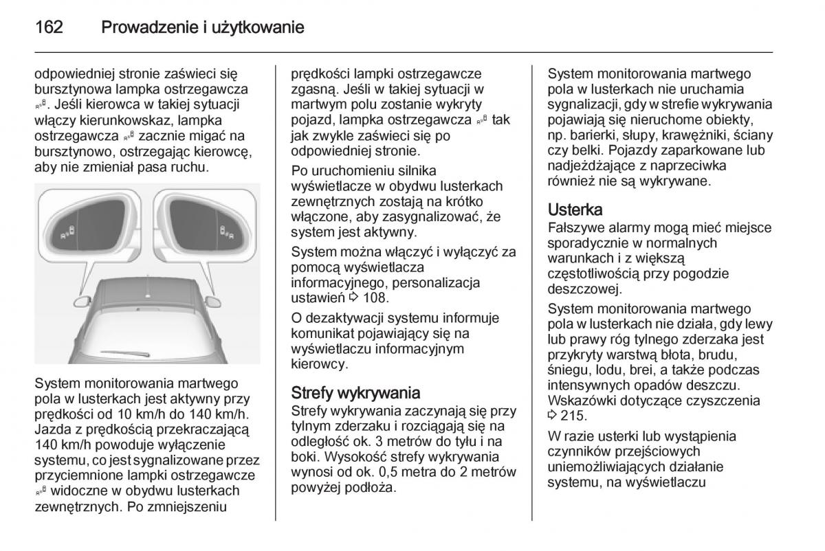 Opel Adam instrukcja obslugi / page 164