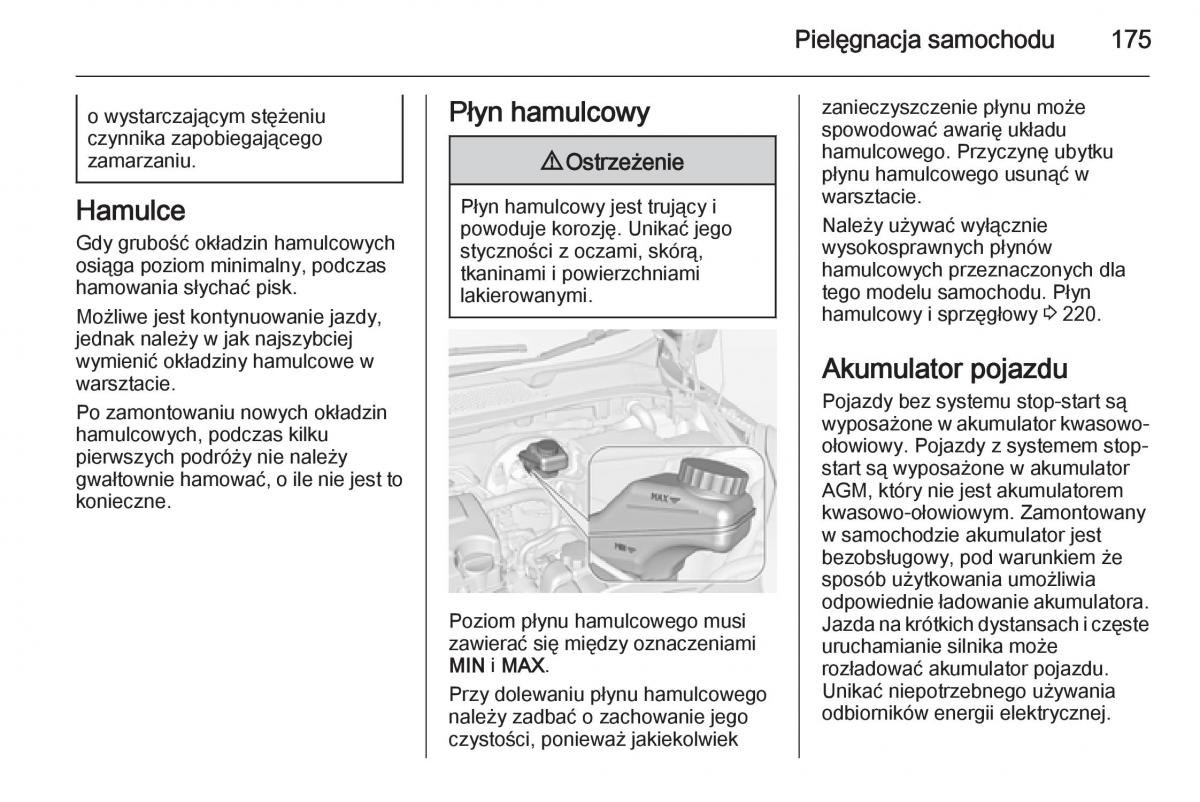 Opel Adam instrukcja obslugi / page 177