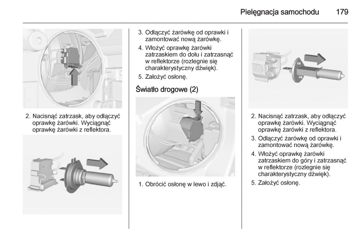 Opel Adam instrukcja obslugi / page 181