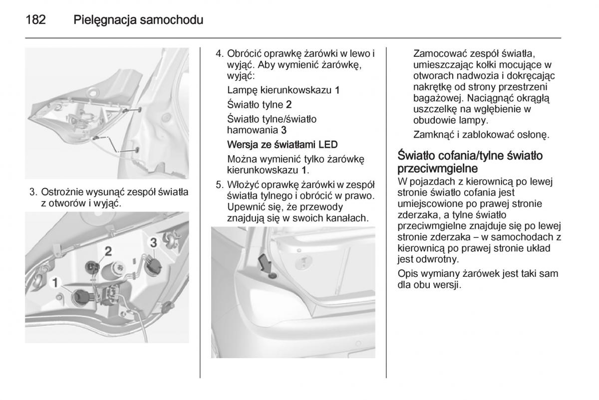 Opel Adam instrukcja obslugi / page 184